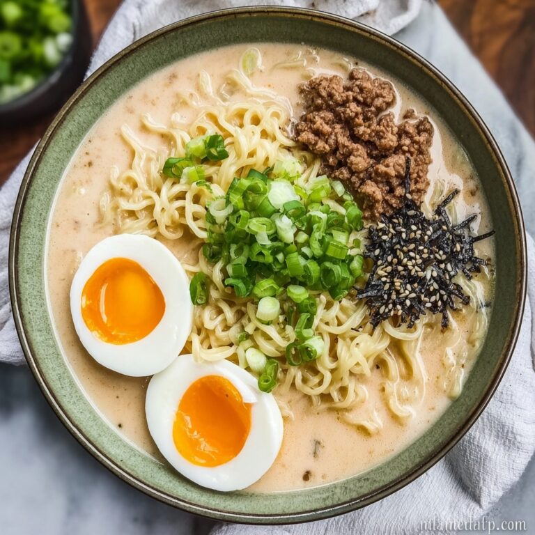 Creamy Peanut Miso Ramen That Will Change Your Dinner Game Recipe