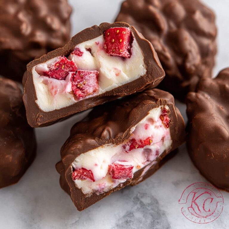 Healthy Chocolate Strawberry Yogurt Clusters Recipe