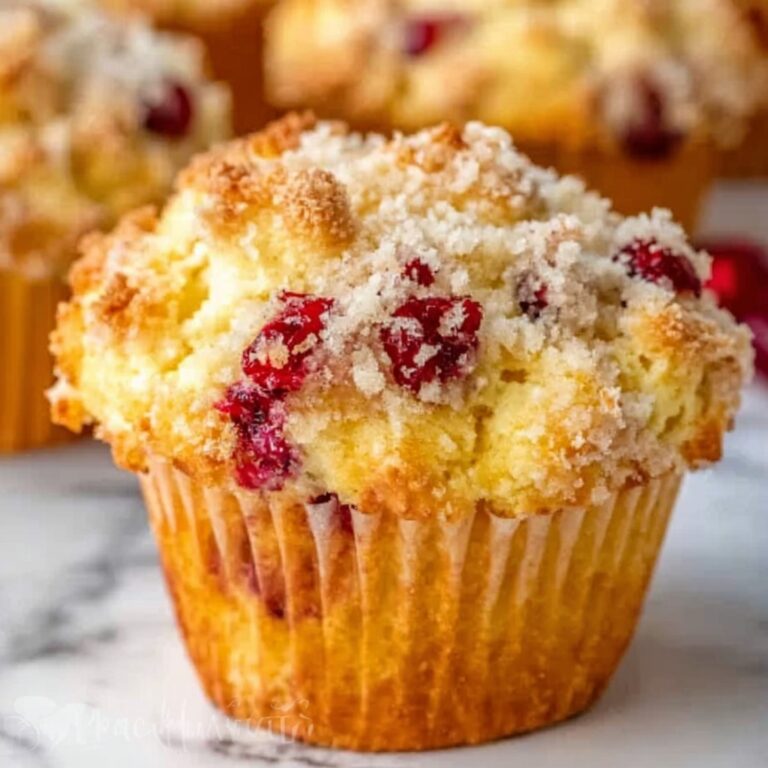 Ricotta Cranberry Orange Muffins Recipe