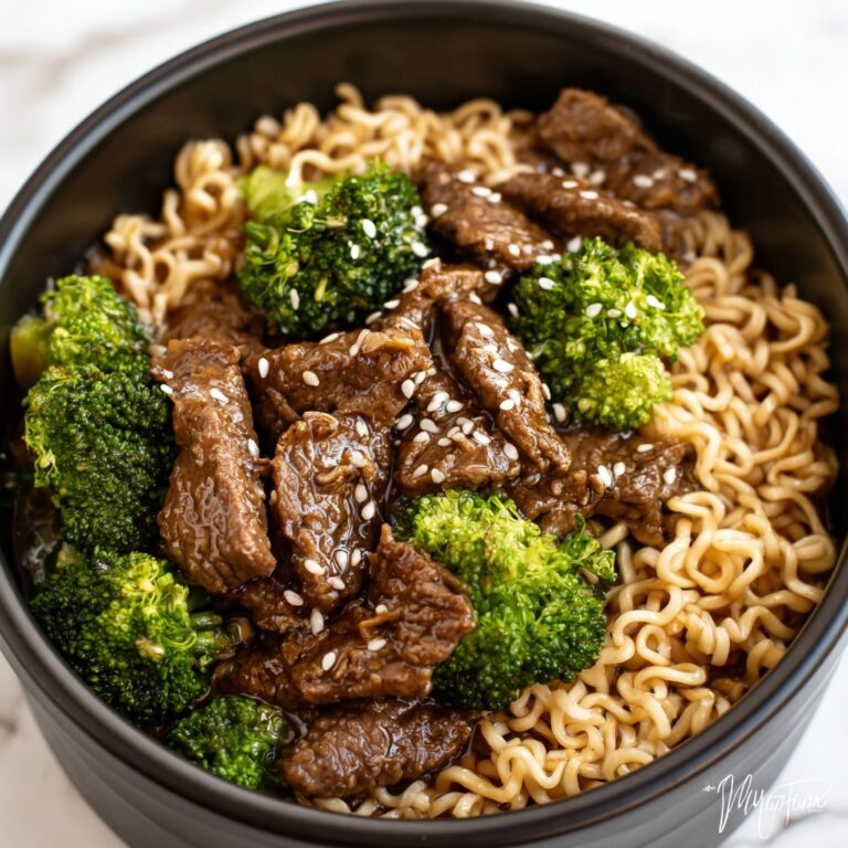 Beef and Broccoli Ramen Recipe