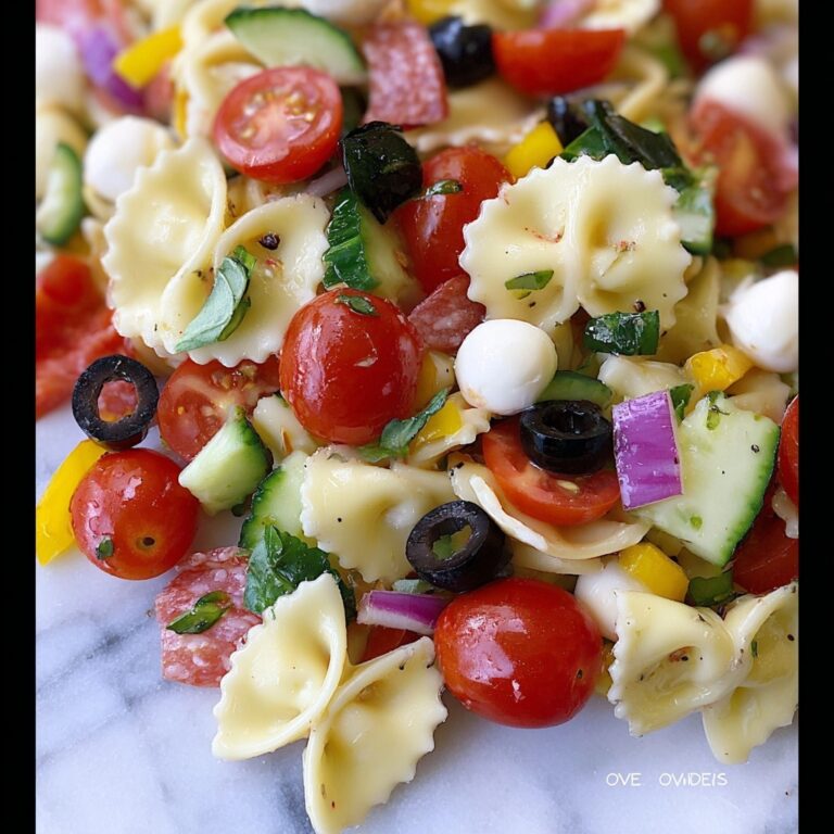 Italian Pasta Salad (Antipasto Salad) Recipe