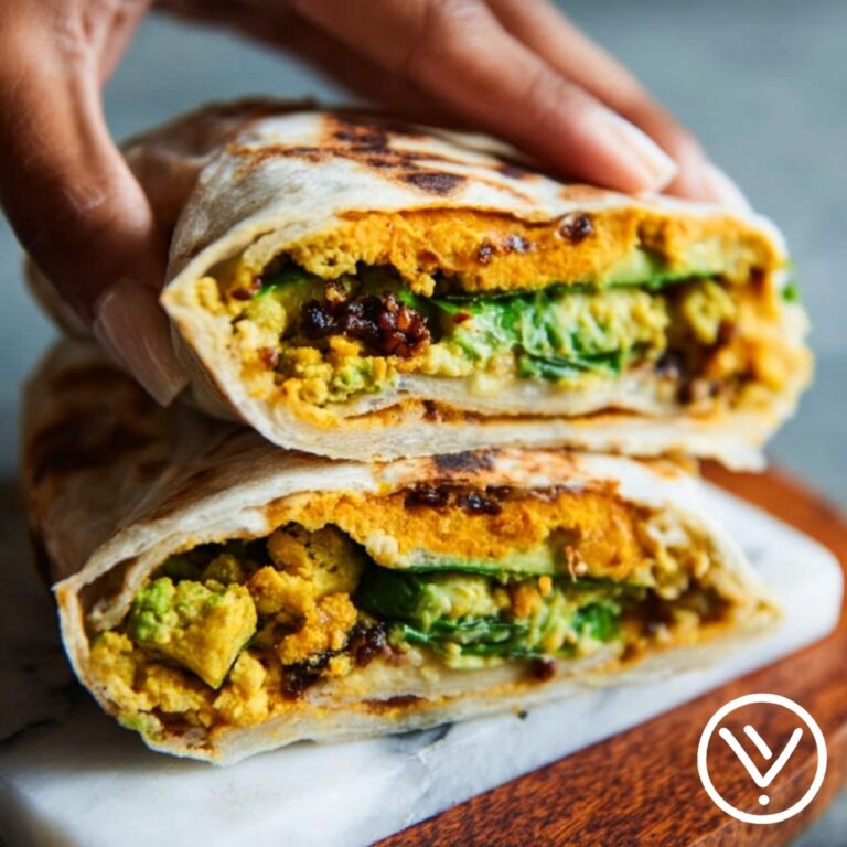 Scallion Pancake with Eggs and Spinach Recipe