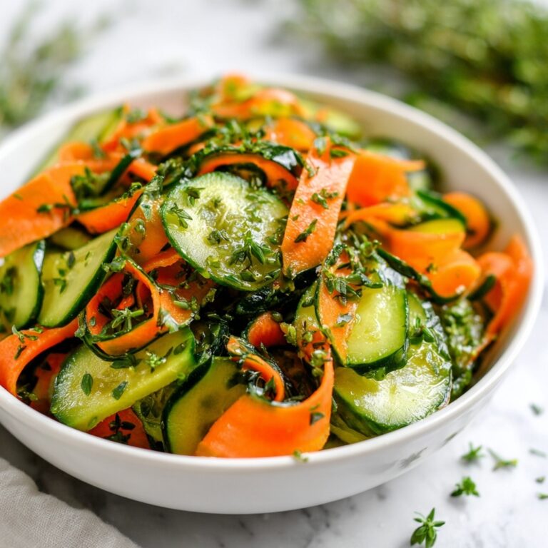 Fresh Cucumber and Carrot Salad for a Vibrant Taste Boost Recipe