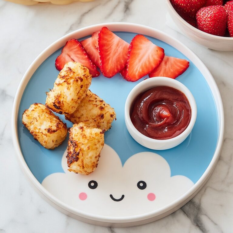 8 Minute Airfryer Cauliflower and Cheese Tots for Baby Led Weaning Recipe