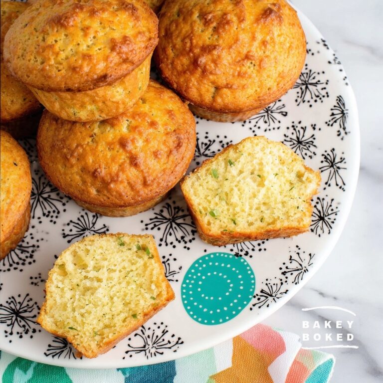 Broccoli and Cheesy Muffins Recipe