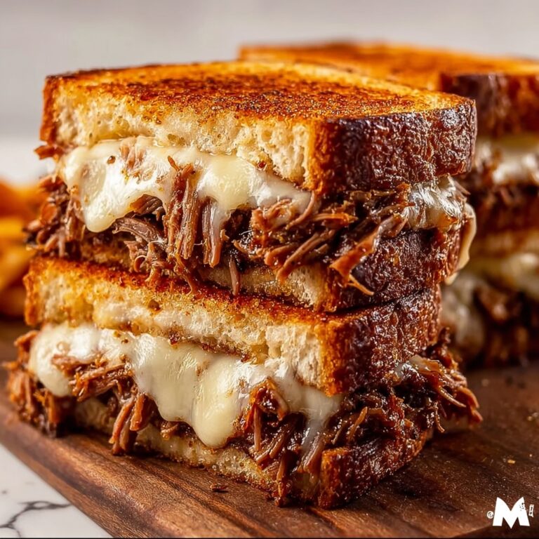 French Dip Grilled Cheese Recipe