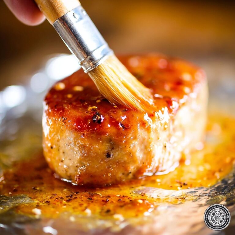Bacon-Wrapped Pork Loin with Pepper Jelly Glaze Recipe