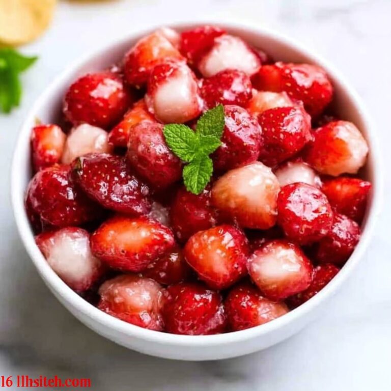 Dessert Strawberry Salsa with Cinnamon Chips Recipe