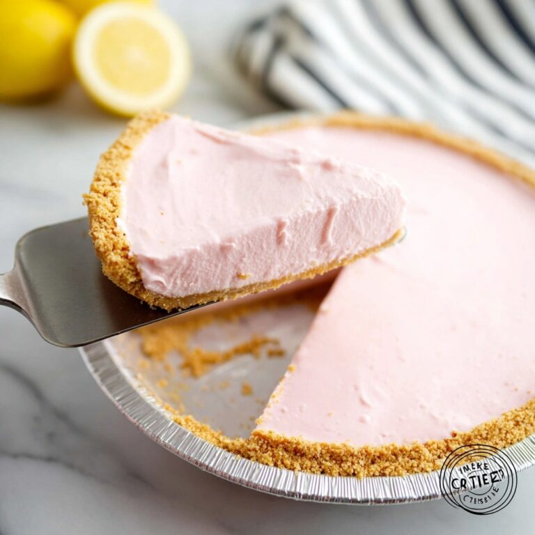 Frozen Pink Lemonade Pie Recipe