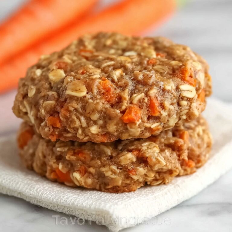Healthy Carrot Cake Oatmeal Cookies Recipe