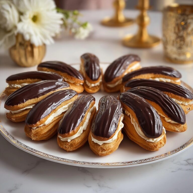 Mocha Éclairs Recipe
