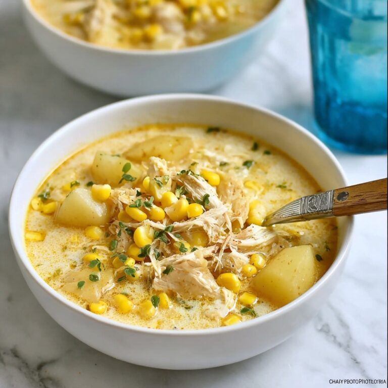 Creamy Southwest Chicken Corn Chowder Recipe
