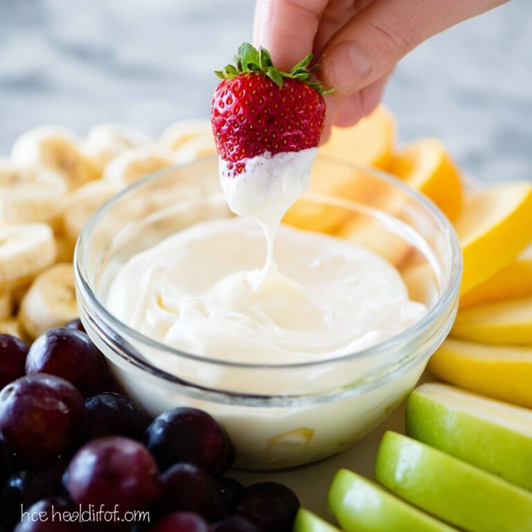 Easy Fruit Dip Recipe