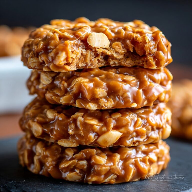 Peanut Butter No-Bake Cookies Recipe