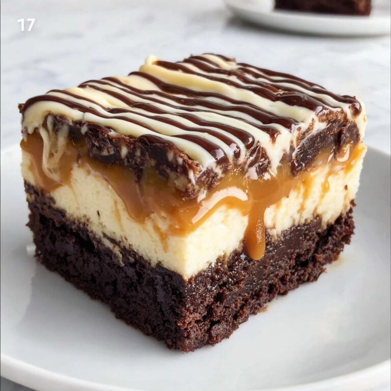Vegan Cheesecake Brownies (Gluten-Free) Recipe
