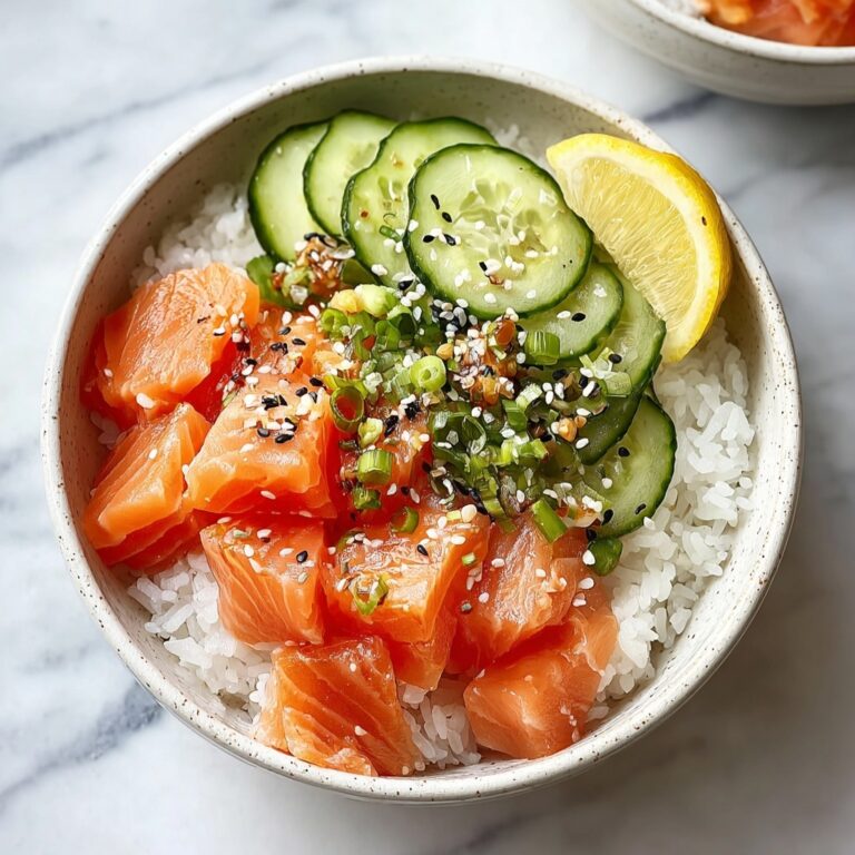 Quick Miso Soy Salmon Sashimi Bowl You’ll Crave Every Week Recipe