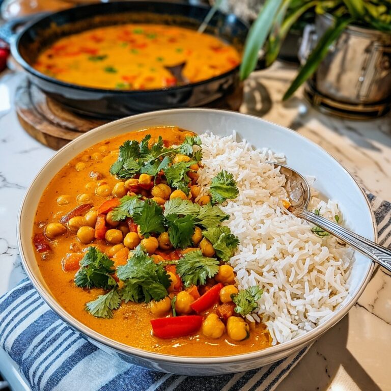 Vegetarian Chickpea Curry Recipe