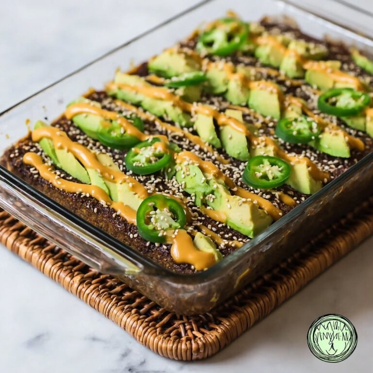 Spicy Salmon Sushi Bake Recipe