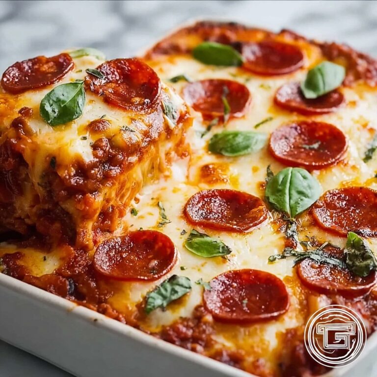 Irresistible Low Carb Pizza Casserole Ready in 30 Minutes Recipe