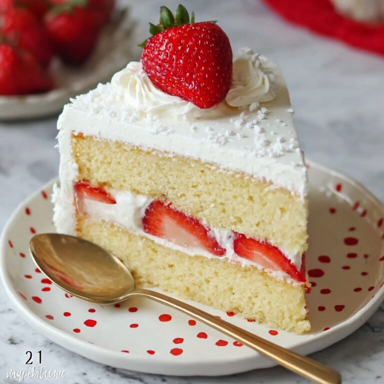 Japanese Strawberry Cake Recipe