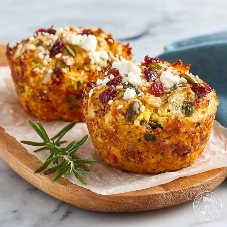 Savory Pumpkin & Feta Muffins Recipe