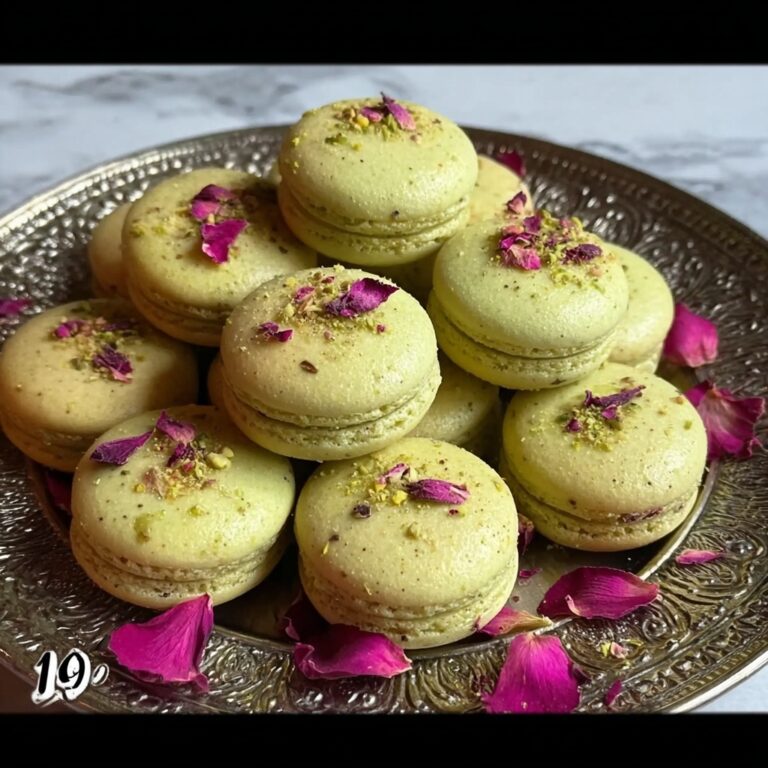 Delicious Rose Pistachio Saffron Nankhatai Recipe