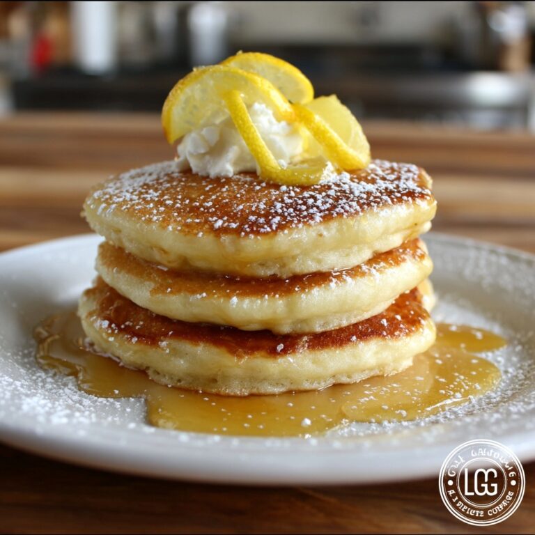 Lemon Ricotta Pancakes Recipe