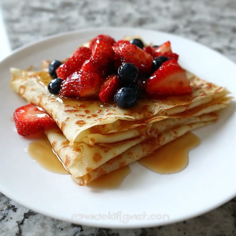 Vegan Gluten-Free Crepes Recipe
