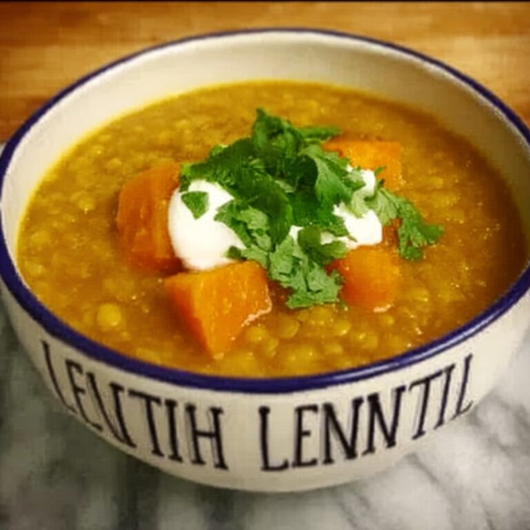 Spiced Pumpkin Lentil Soup Recipe