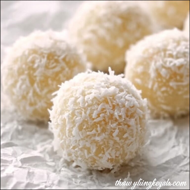 Snowballs Coconut Fudge Truffles Recipe