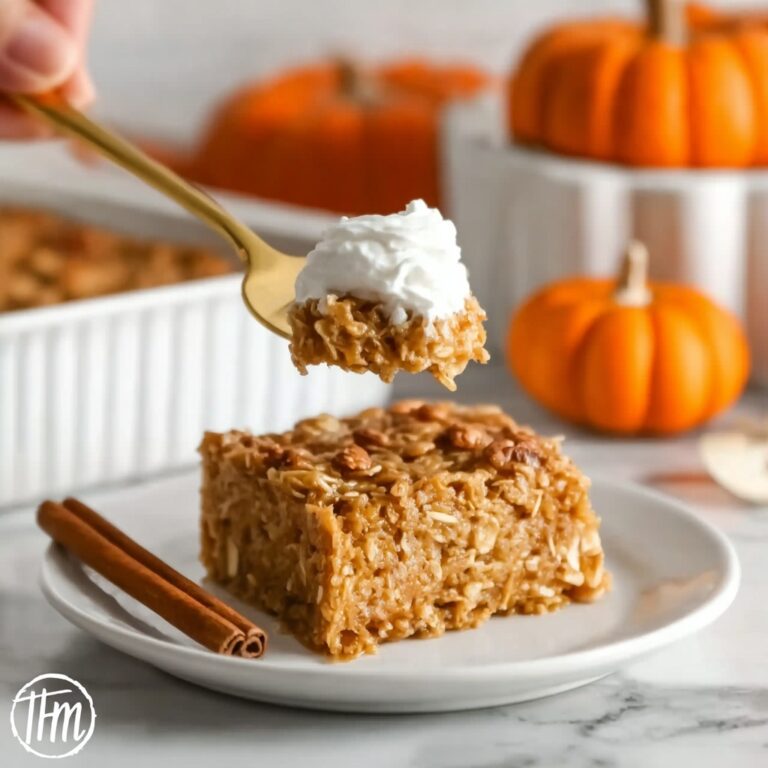Pumpkin Baked Oatmeal Recipe
