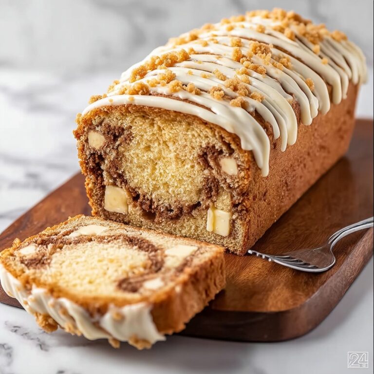 Cinnamon Swirl Cream Cheese Banana Bread Recipe