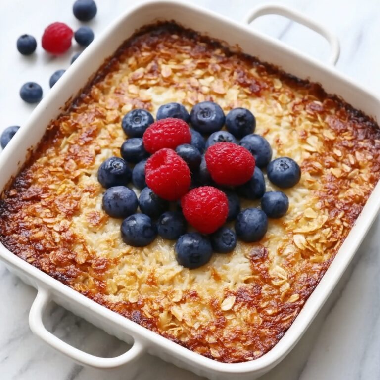 Baked Oatmeal Recipe