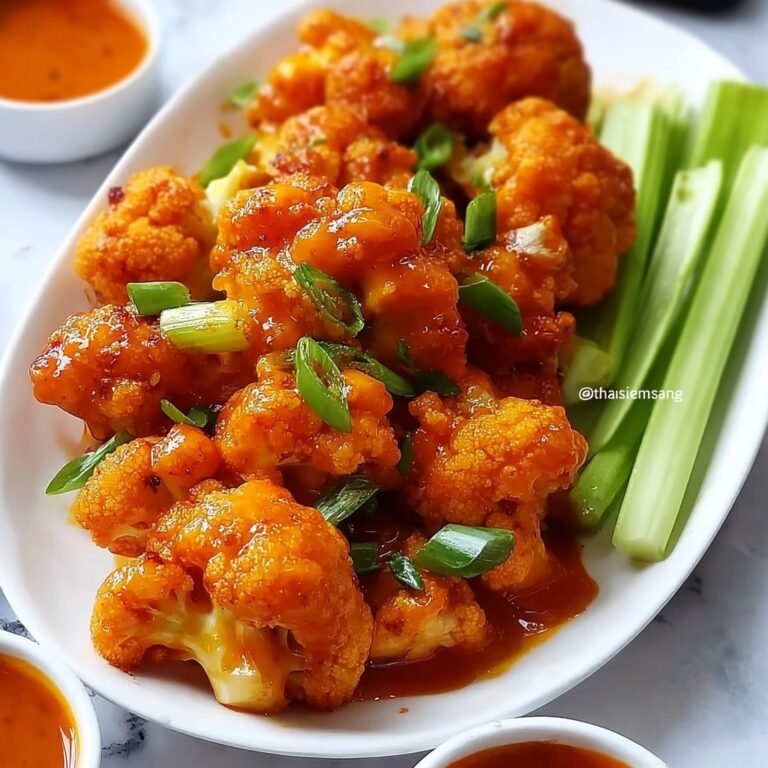 Air Fryer Buffalo Cauliflower Recipe