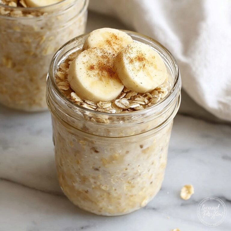 Brown Sugar Overnight Oats Recipe