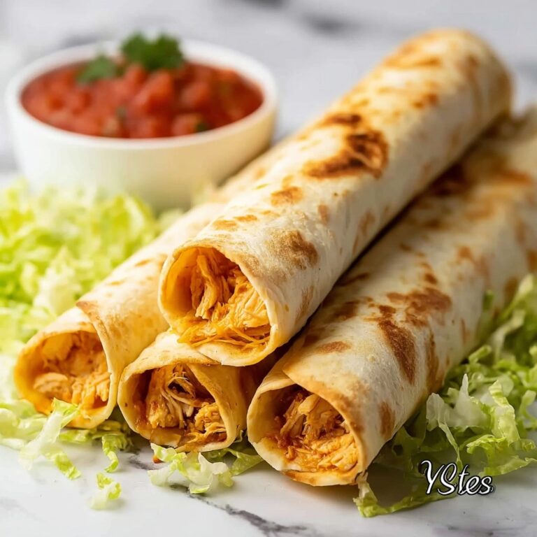 Easy Gluten-Free Chicken Taquitos Recipe