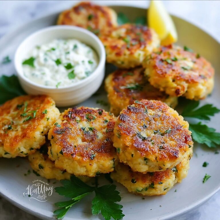 Ultimate Mediterranean Lemon Chickpea Patties with Yogurt Sauce Recipe