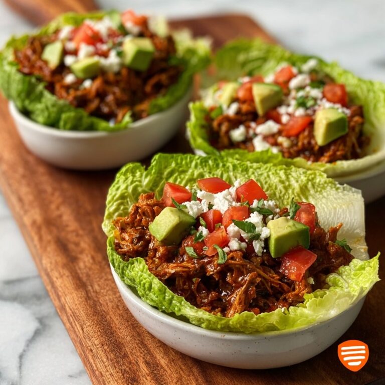 Shredded Beef Lettuce Wrap Tacos Recipe