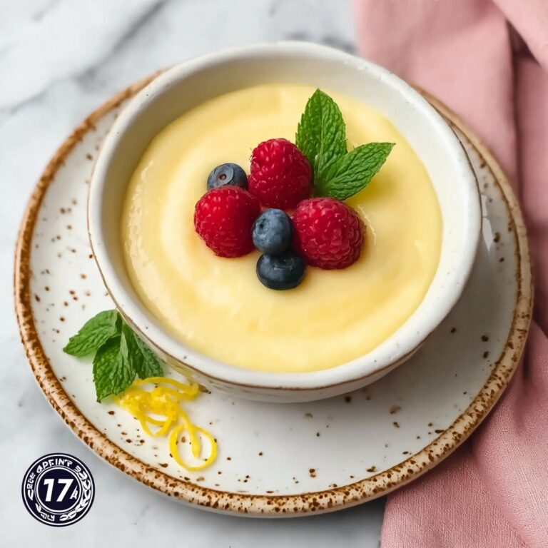 Classic English Custard Recipe