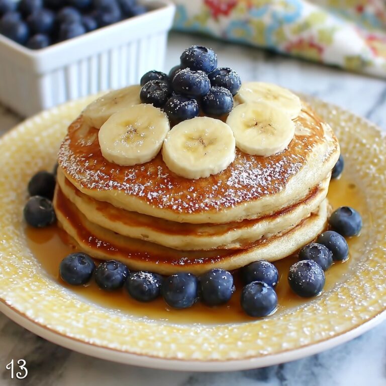 Fluffy Greek Yogurt Pancakes Recipe