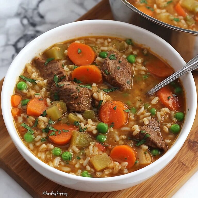 Old Fashioned Beef Barley Stew Recipe