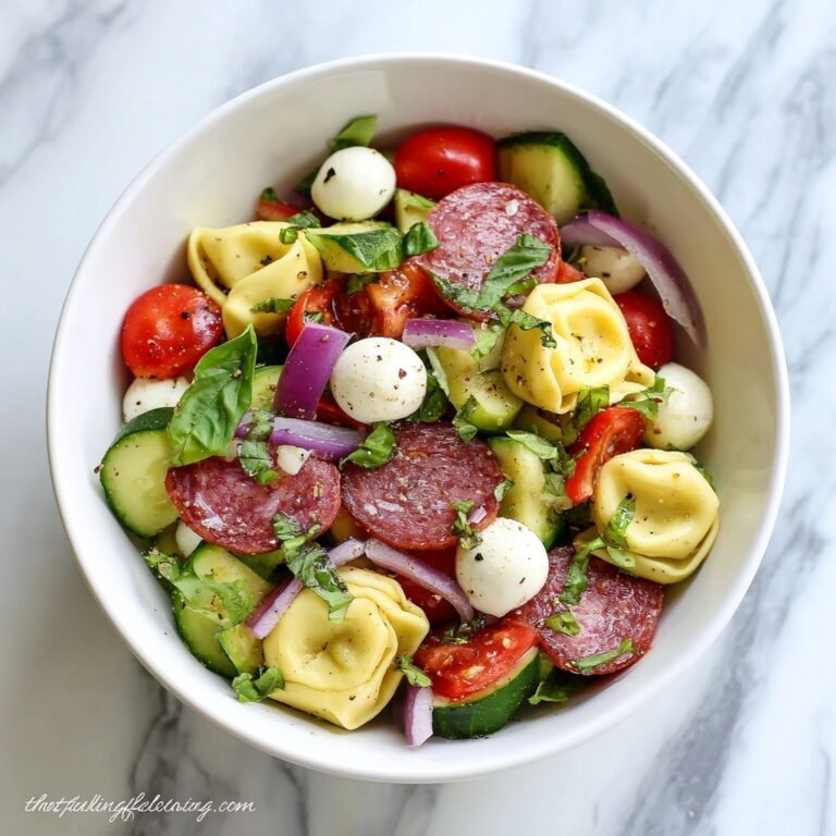 Italian Tortellini Pasta Salad Recipe
